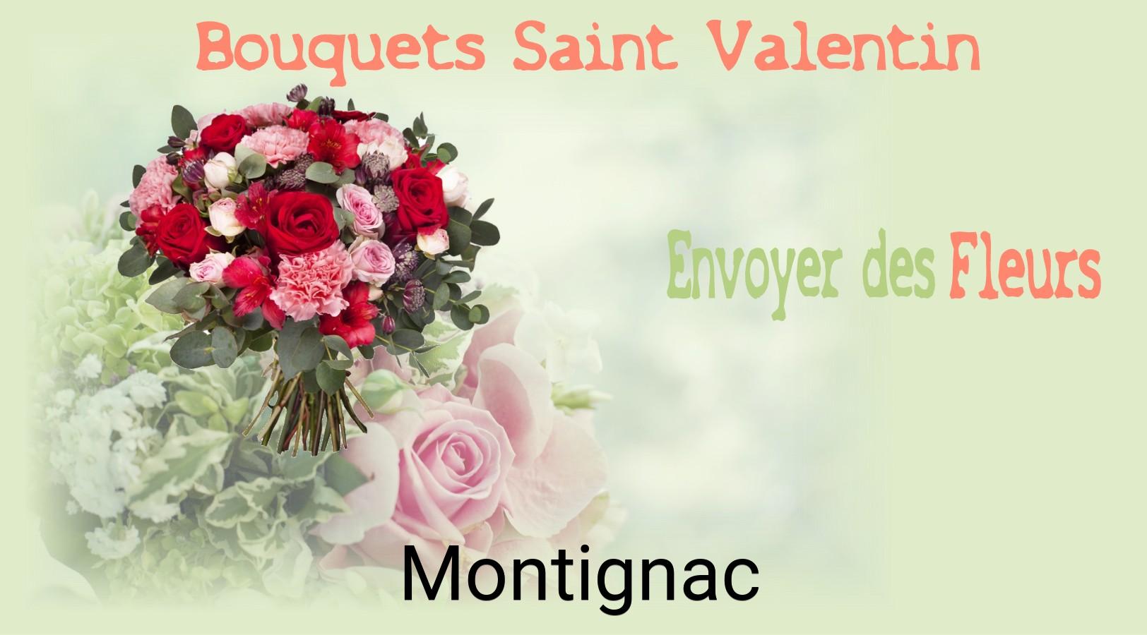 Roses de Saint-Valentin livrées à Montignac